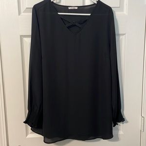 Long sleeve blouse